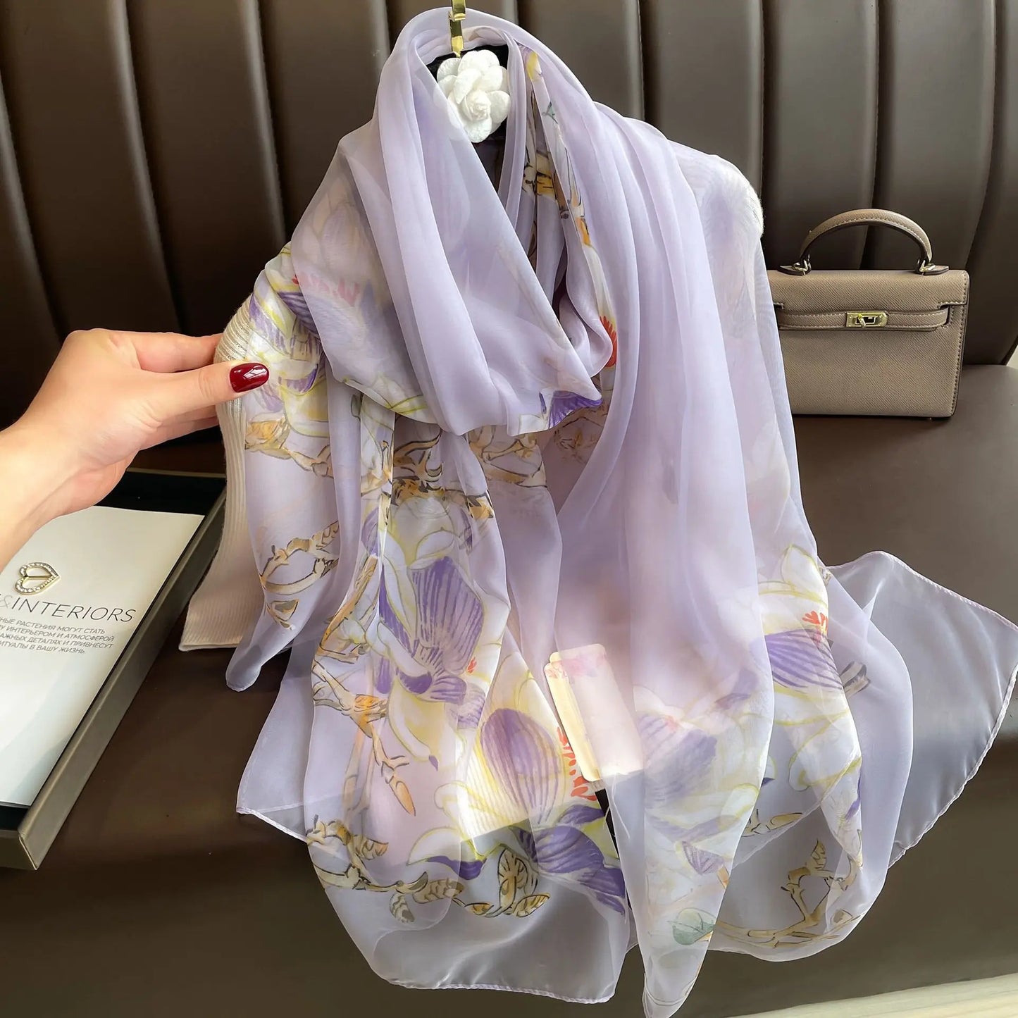 Ismerie – Vibrant and Stylish Chiffon Scarf