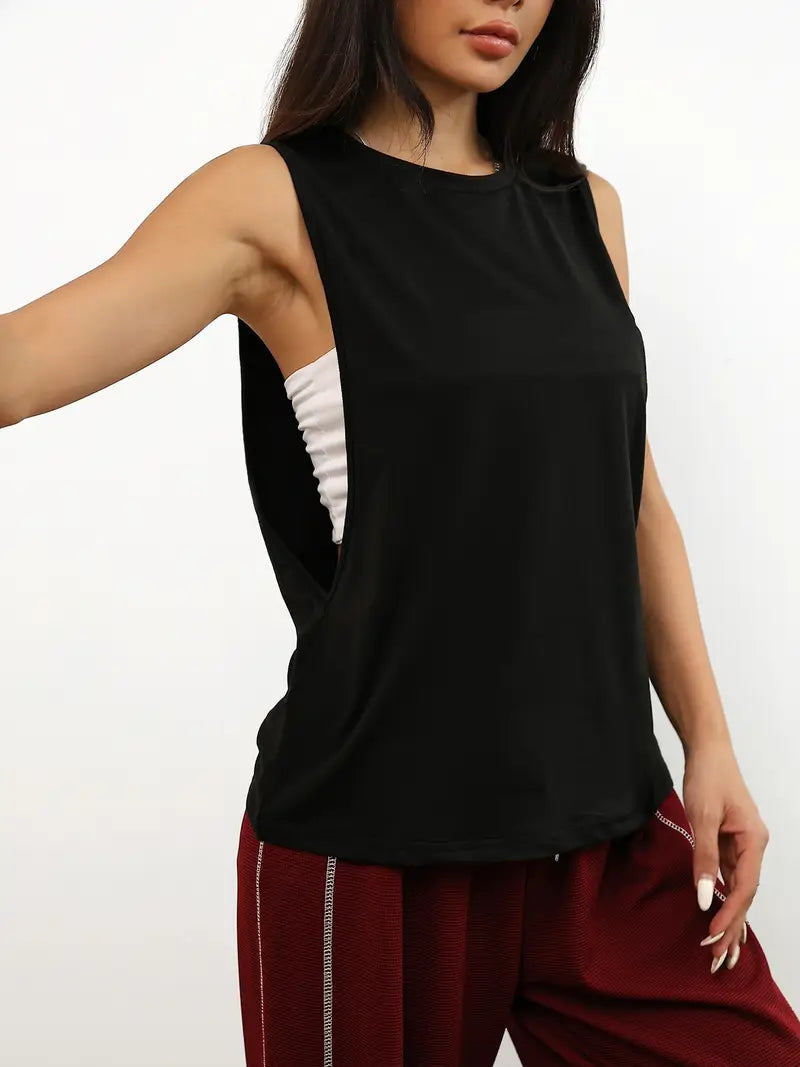 Vexis – Stylish, Sleeveless, Loose-fitting Tank Top