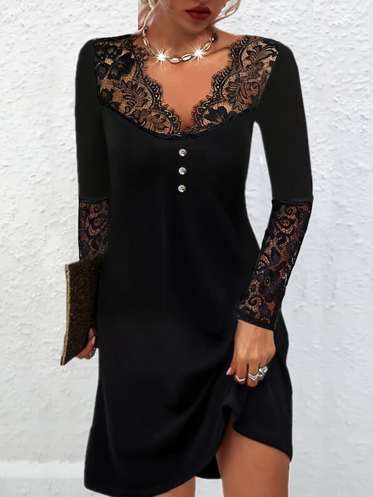 Coleen – Elegant Lace Dress