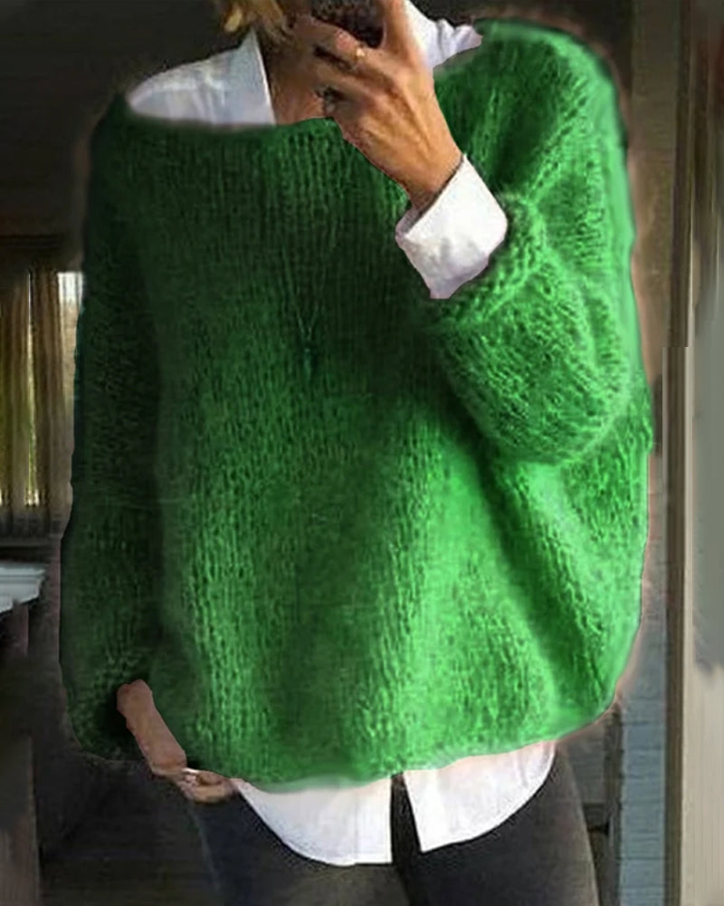 Stylish and elegant winter sweater
