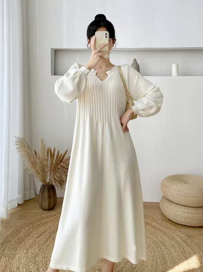 Gilda – Loose Cotton Knit Dress