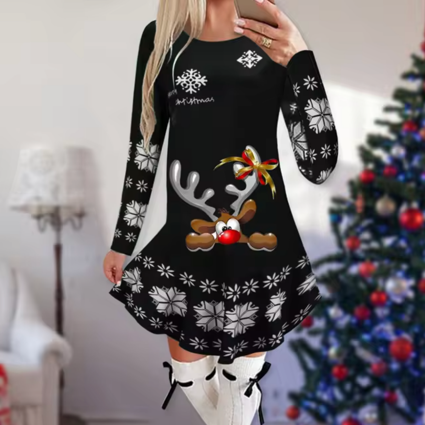 Sally - Christmas-themed Dress