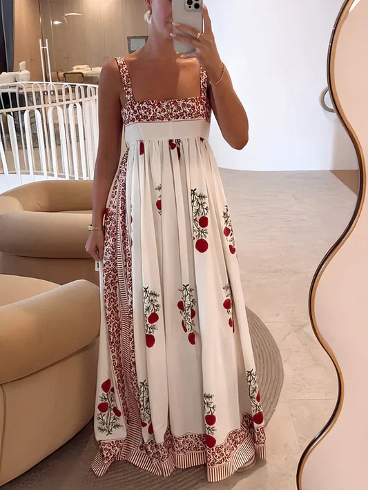 Lumia - Elegant Pleated Maxi Dress