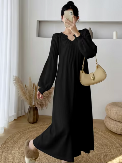 Jemma – Loose Knit Maxi Dress