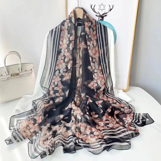 Ismerie – Vibrant and Stylish Chiffon Scarf