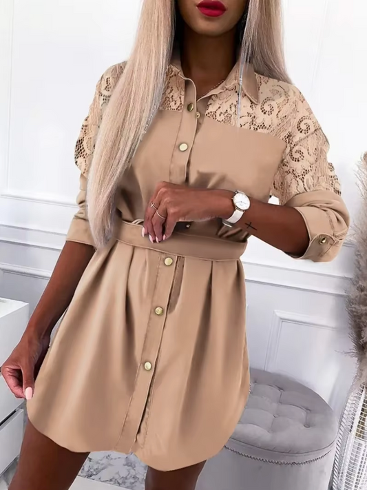 Farrah – Long Sleeve Lace Dress