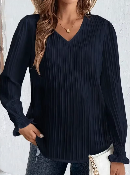 Daphne – Casual Long-sleeved Blouse