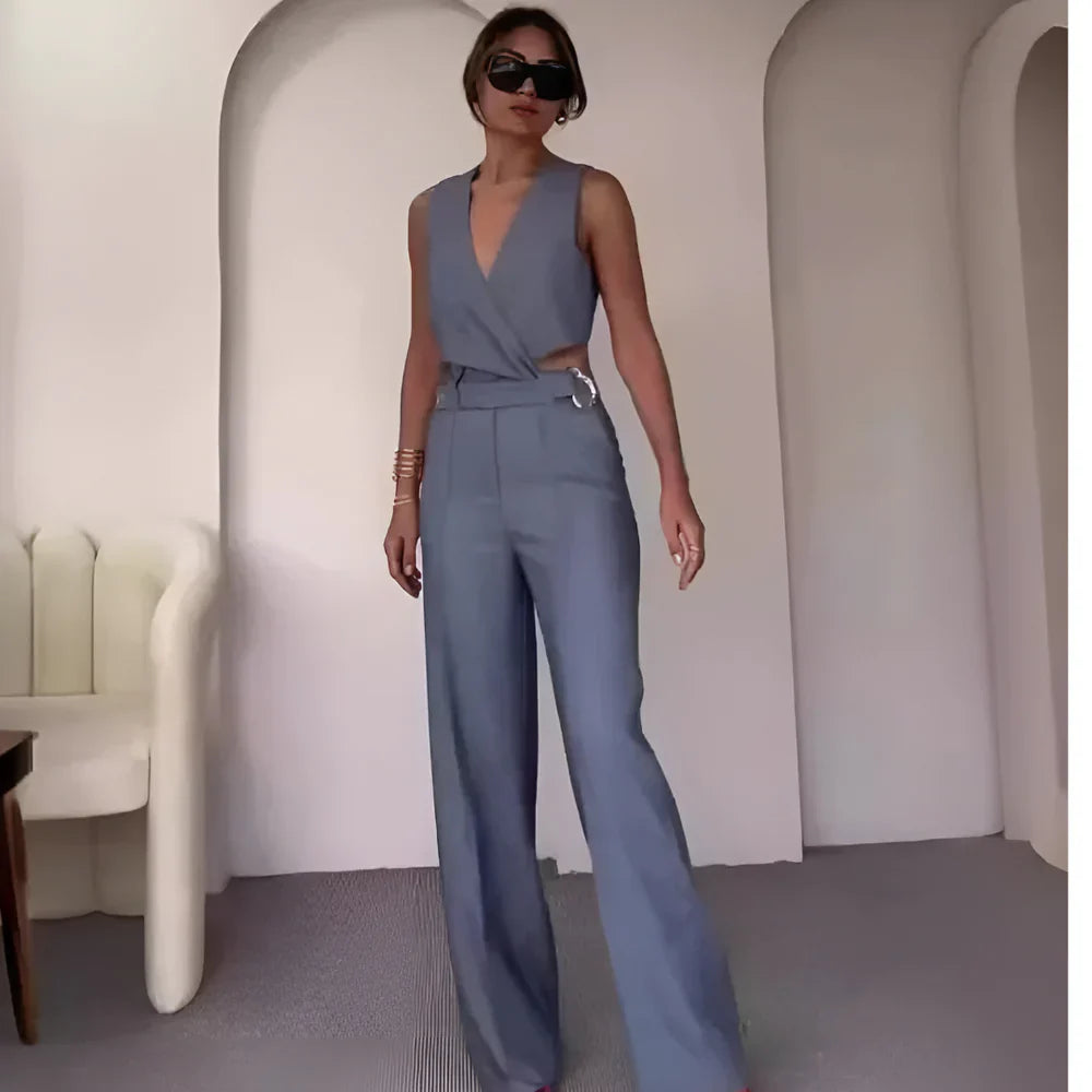 Lorienelle – Minimalist Pantsuit Set