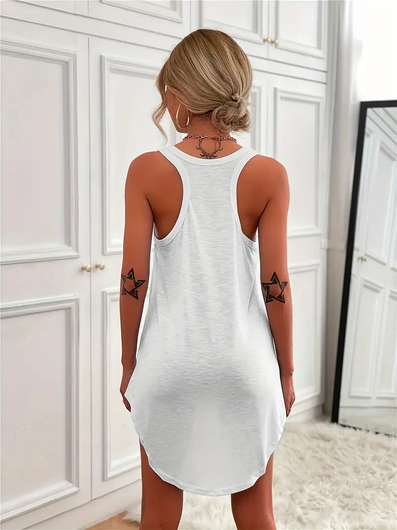 Zillah –Lightweight Cotton Sleeveless Tank Top