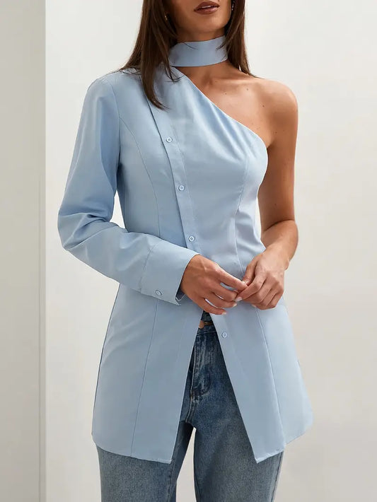 Ronja – Stylish Asymmetric Blouse
