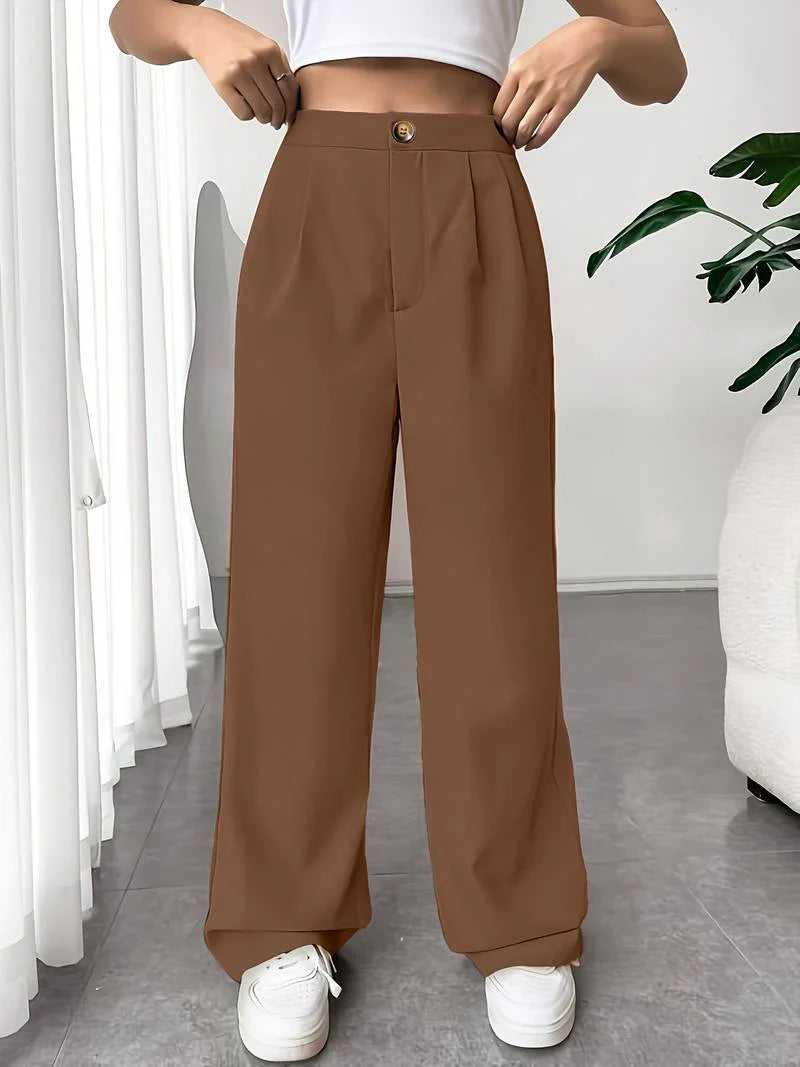 Lexley - High Waist Wide Leg Pants