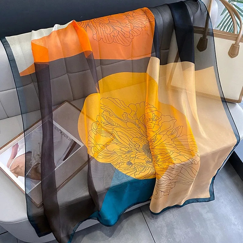 Ismerie – Vibrant and Stylish Chiffon Scarf