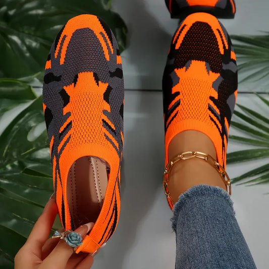 Nytheris – Stylish Breathable Slip-on Knit Shoes
