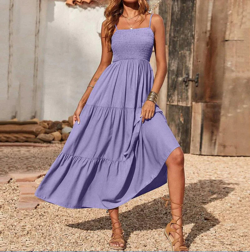 Eliadora – Elegant Tiered Maxi Dress
