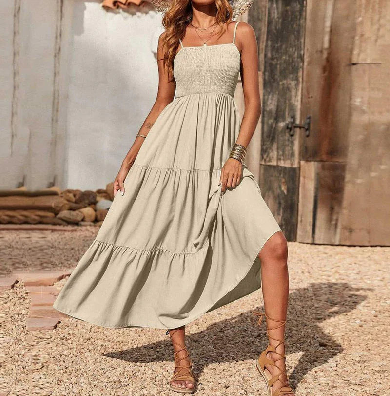 Eliadora – Elegant Tiered Maxi Dress