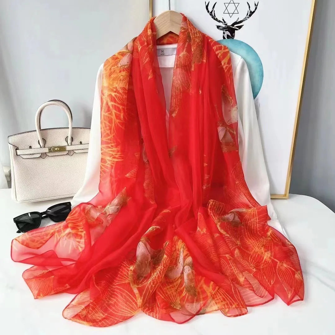 Ismerie – Vibrant and Stylish Chiffon Scarf