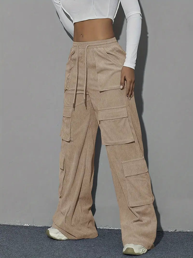 Luneth – Stylish Oversized Cargo Pants