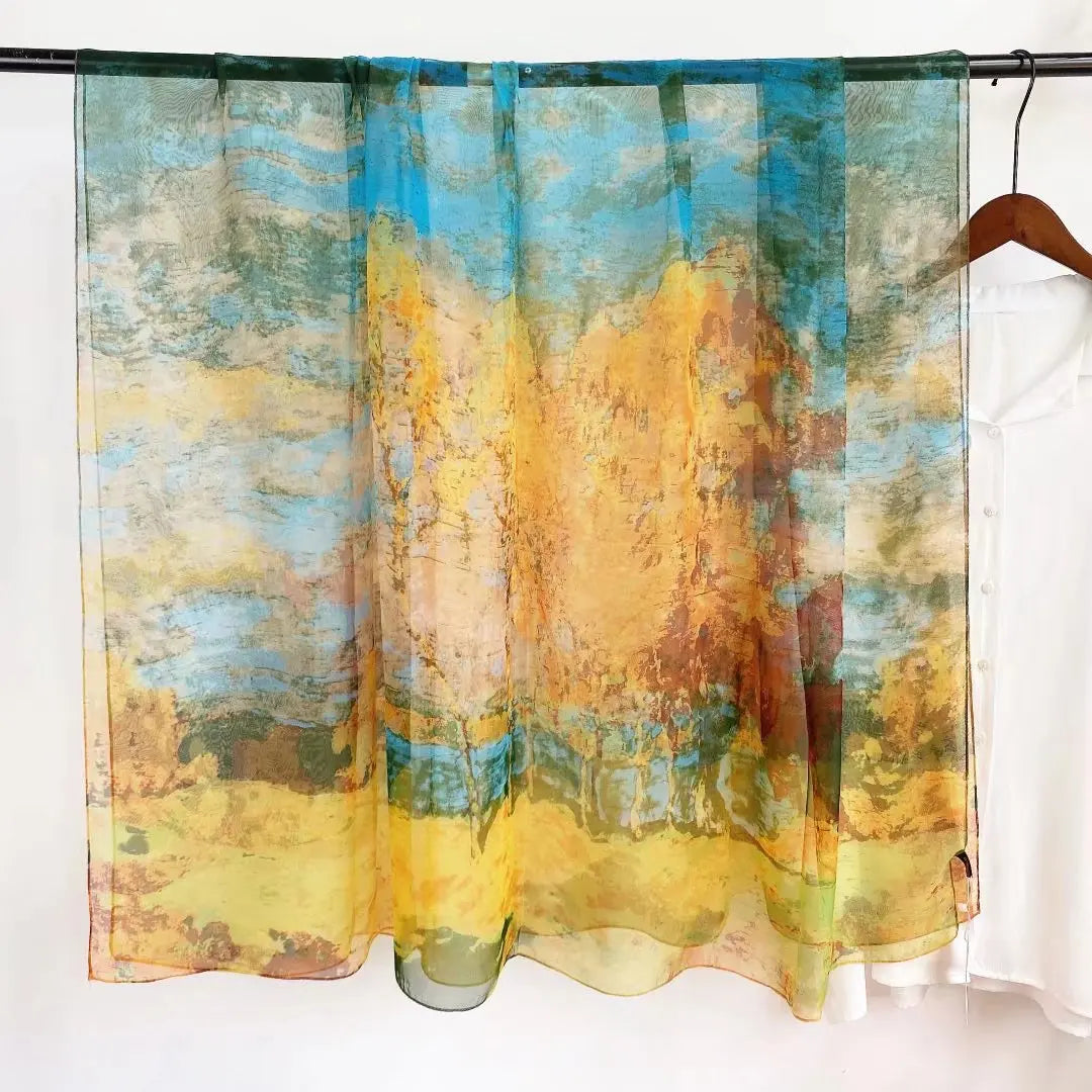 Ismerie – Vibrant and Stylish Chiffon Scarf