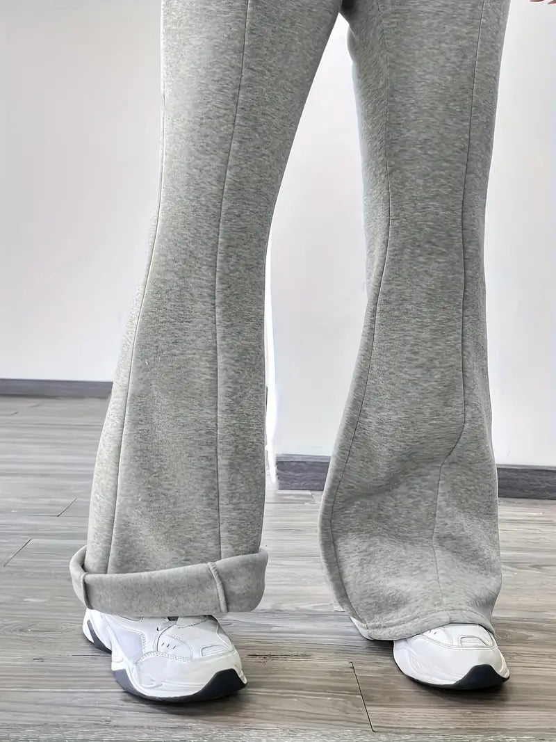 Manju – Flared Cotton Jogging Pants