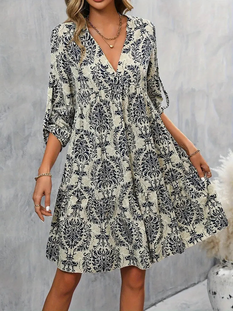 Ellery – Charming V-neck Dress
