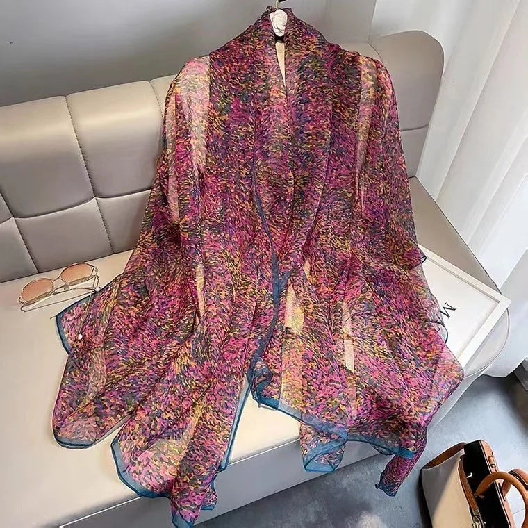 Ismerie – Vibrant and Stylish Chiffon Scarf