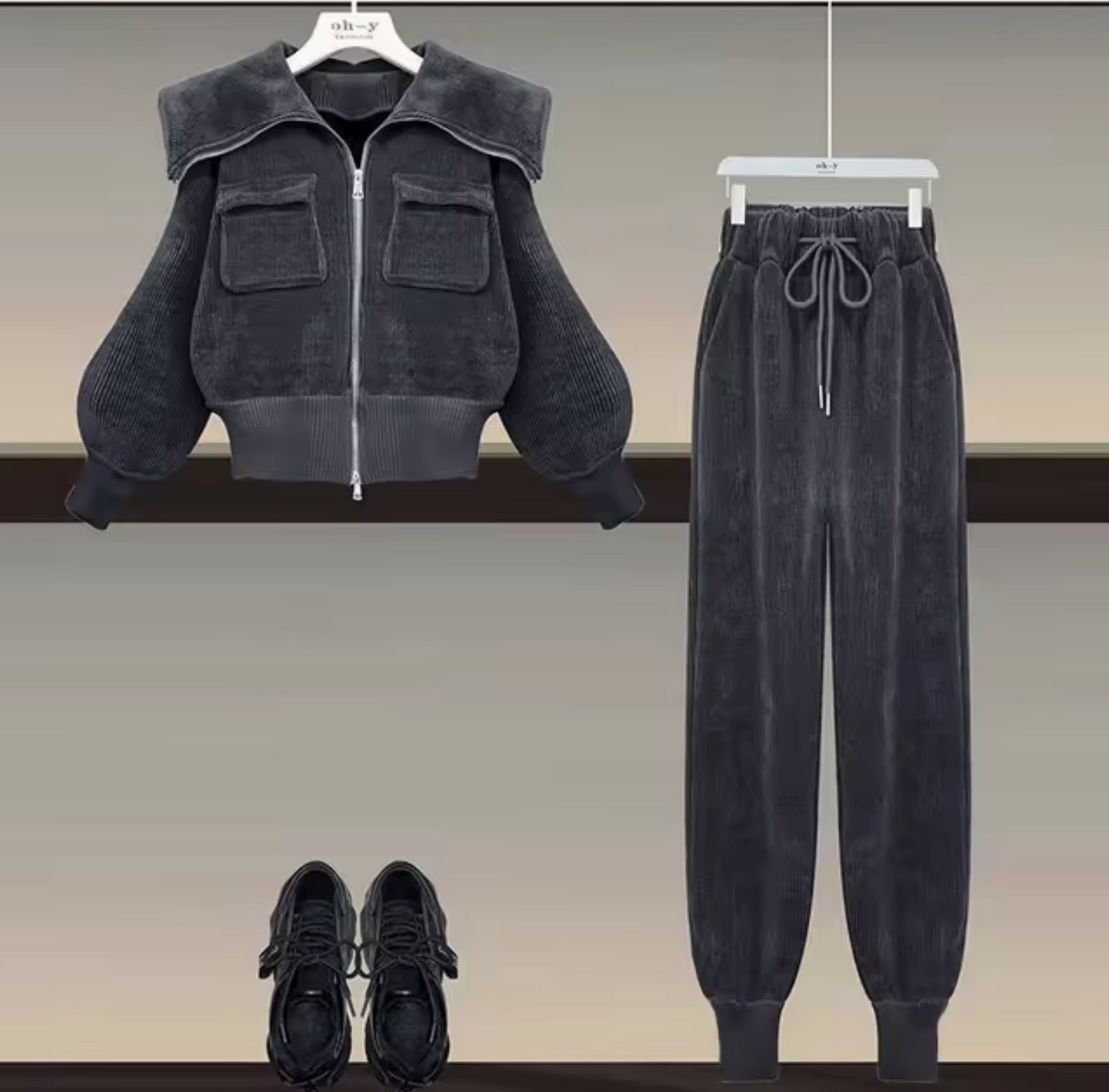 Wynette - Corduroy Coat and Trousers Set