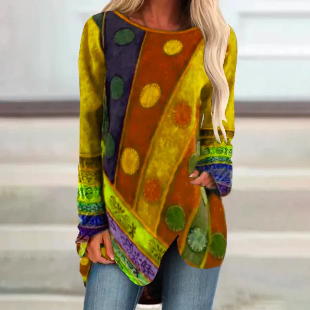 Leila - Colorful Vintage Tunic