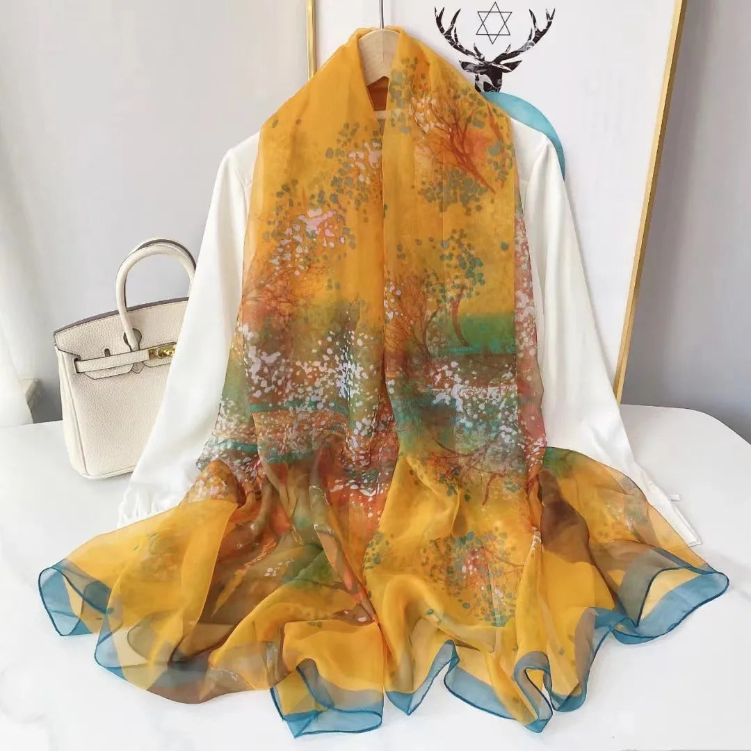 Ismerie – Vibrant and Stylish Chiffon Scarf