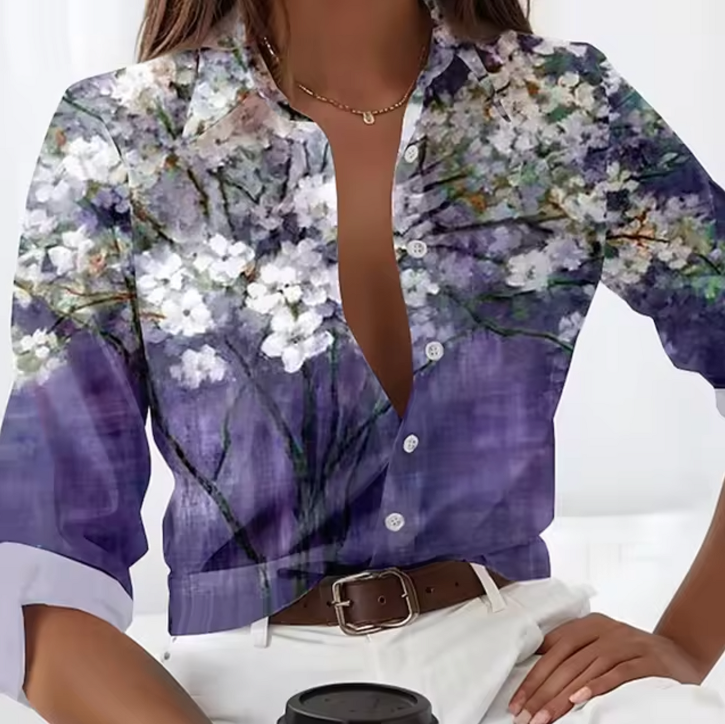 Freesia – Floral Print Blouse