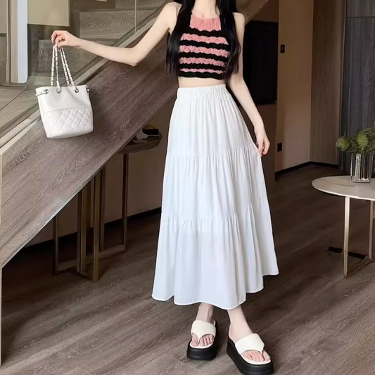 Oswalda – Long Layered Skirt