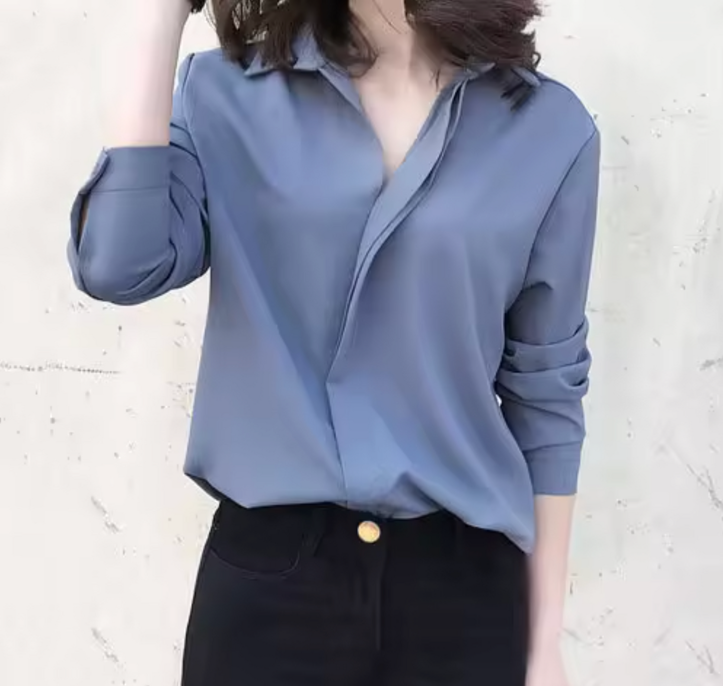 Juniper - Chiffon Long Sleeve Blouse