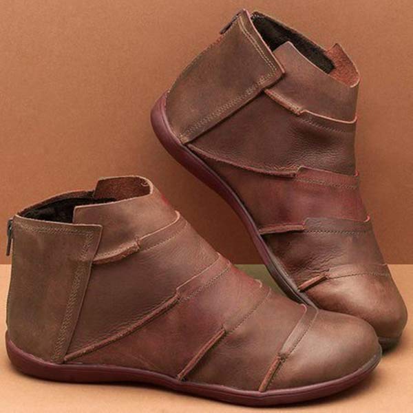 Saphira - Leather Ankle Boots