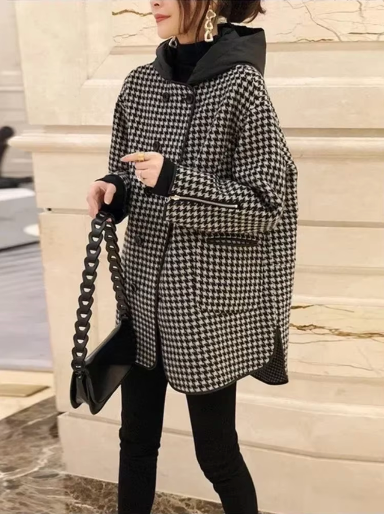 Rein – Checkered Hoodie
