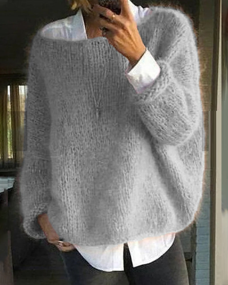 Stylish and elegant winter sweater