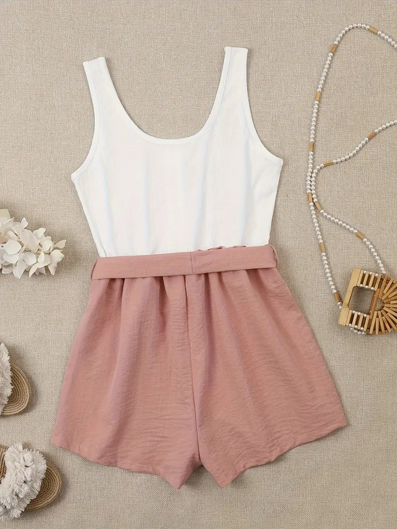 Miyuki – Trendy Sleeveless Romper