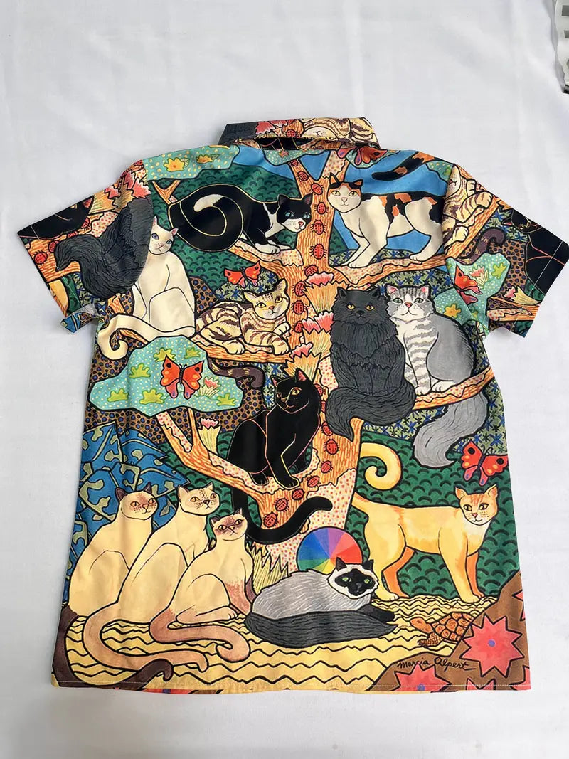Ali – Artistic Short Sleeve Shirt