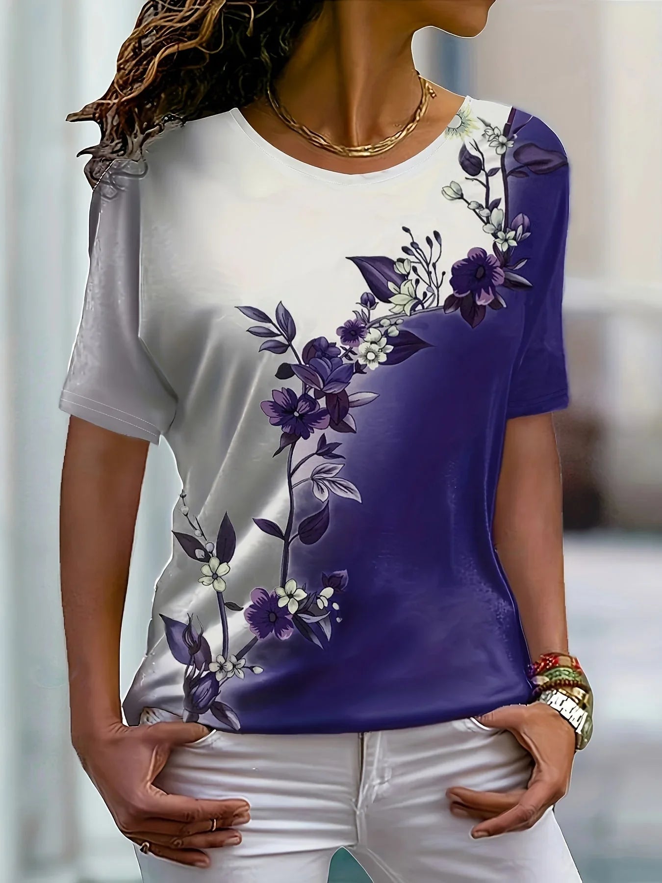 Lenai – Stylish short-sleeved top