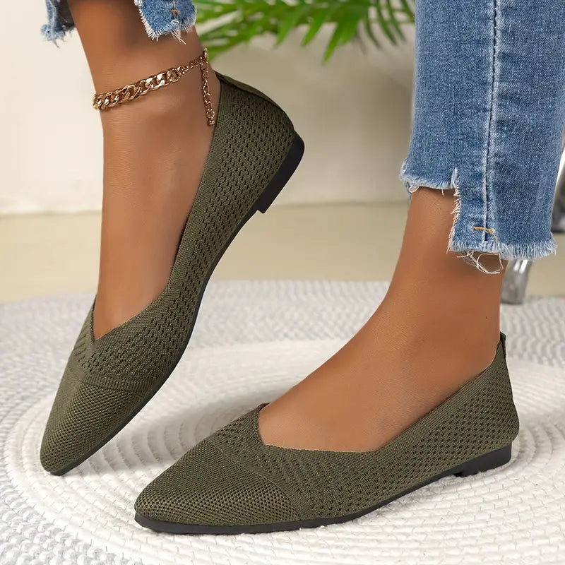 Noctavia – High-quality Flat Knitted Shoes