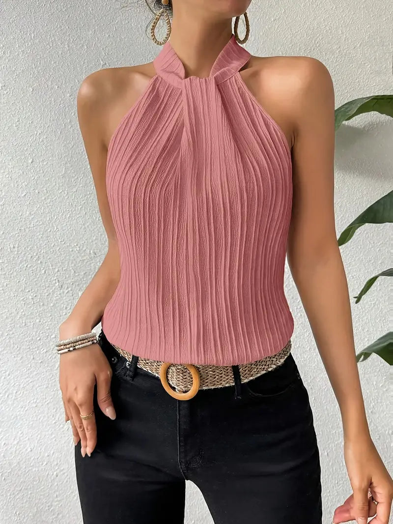 Drusilla – Elegantes Halter Neck Top