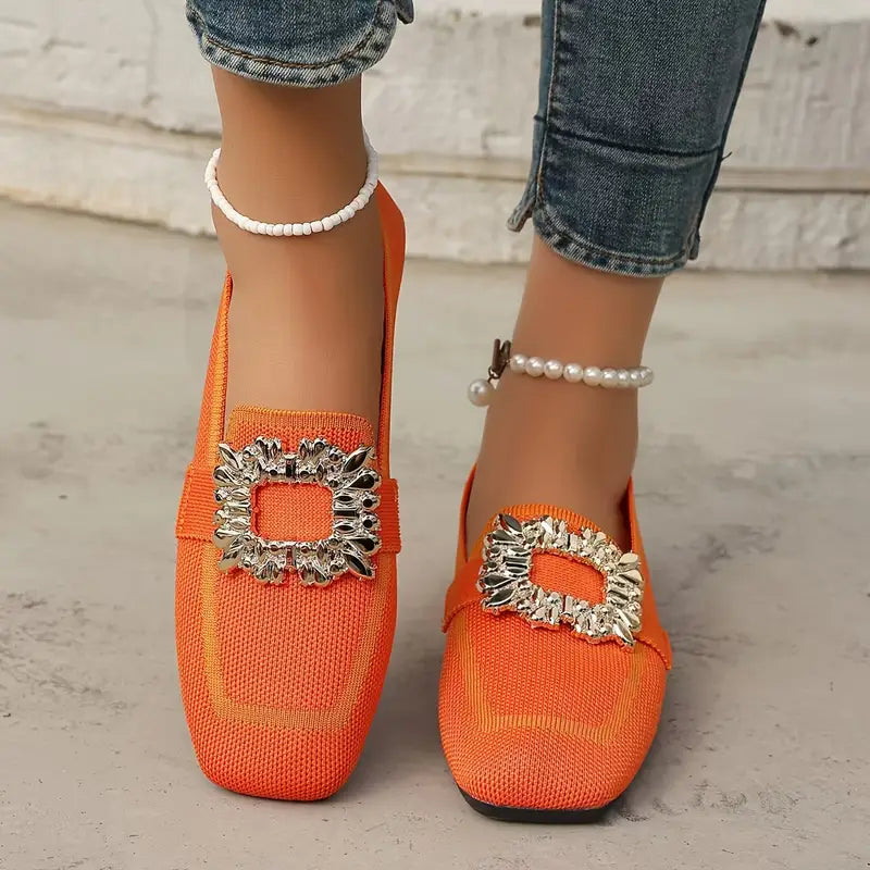 Dracelle – Iridescent Slip-ons