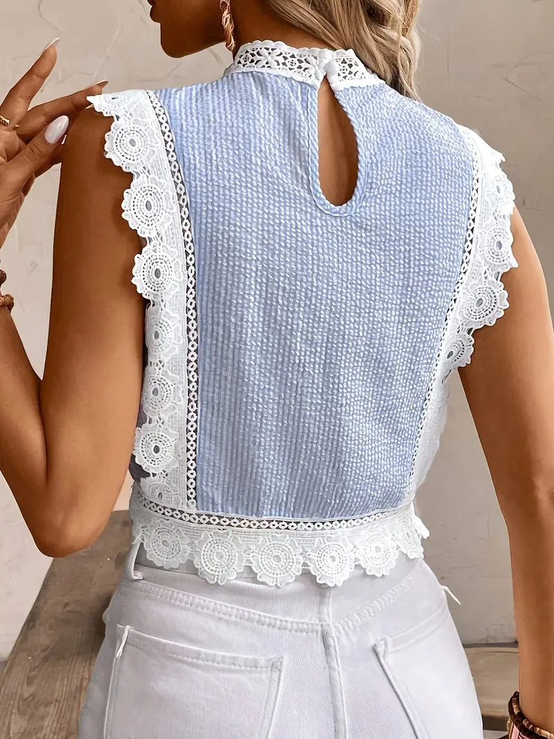 Valentina – Sleeveless Cotton Top