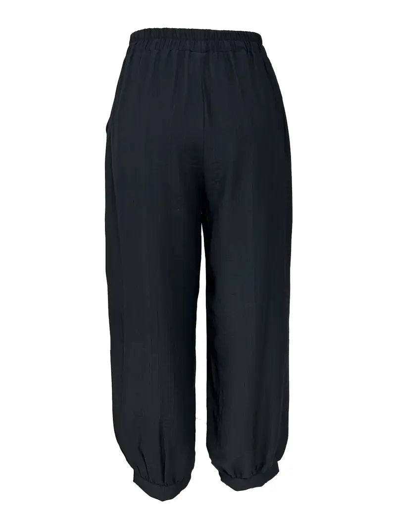 Vortessa - Lightweight Embroidered Pants