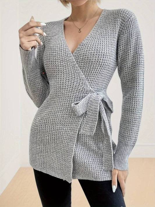 Isolienne – Cozy Knitted Wrap Sweater
