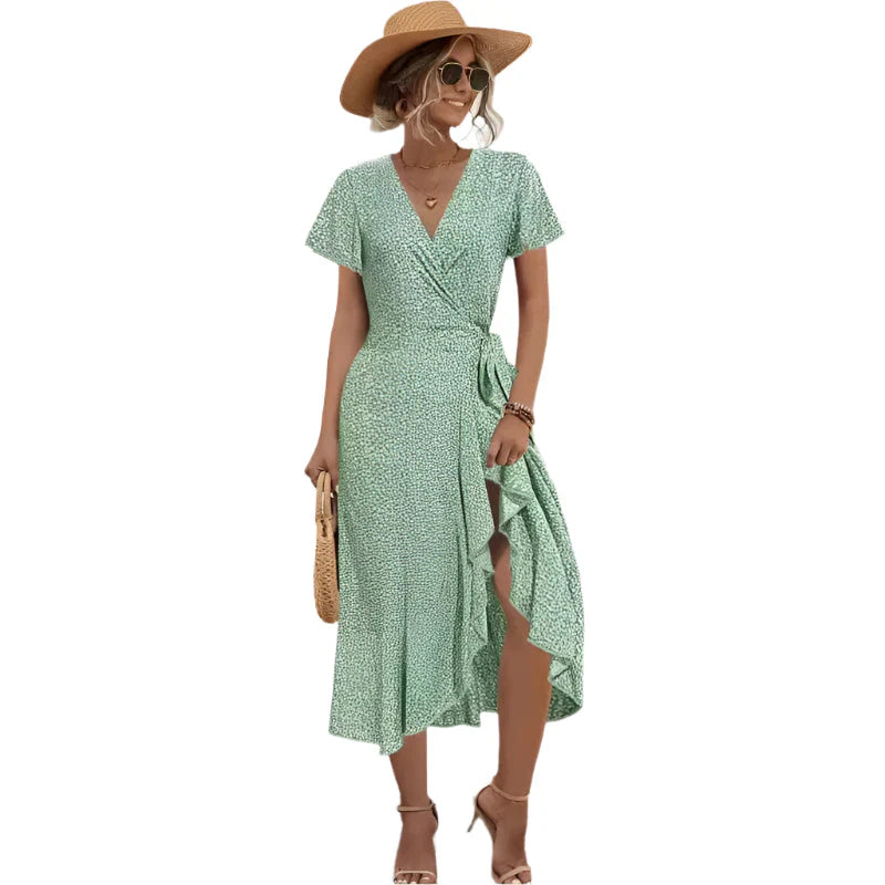 Mornelle – Stylish Wrap Dress