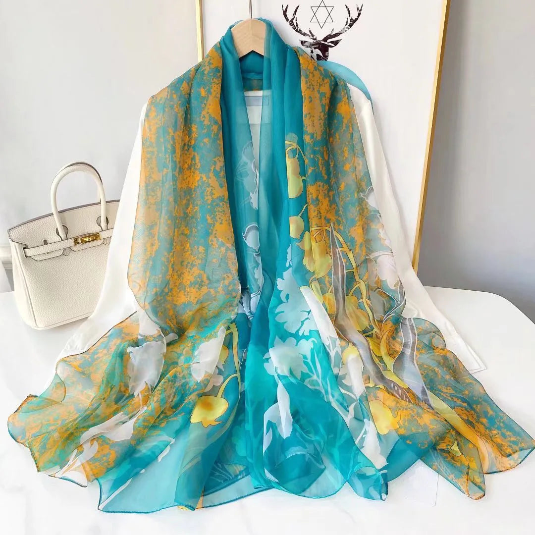 Ismerie – Vibrant and Stylish Chiffon Scarf