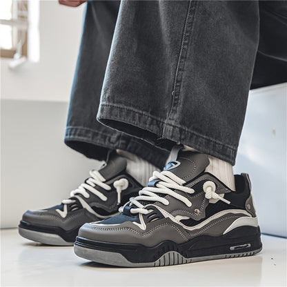 Hanz - Casual Sports Shoes with Geometric Pattern