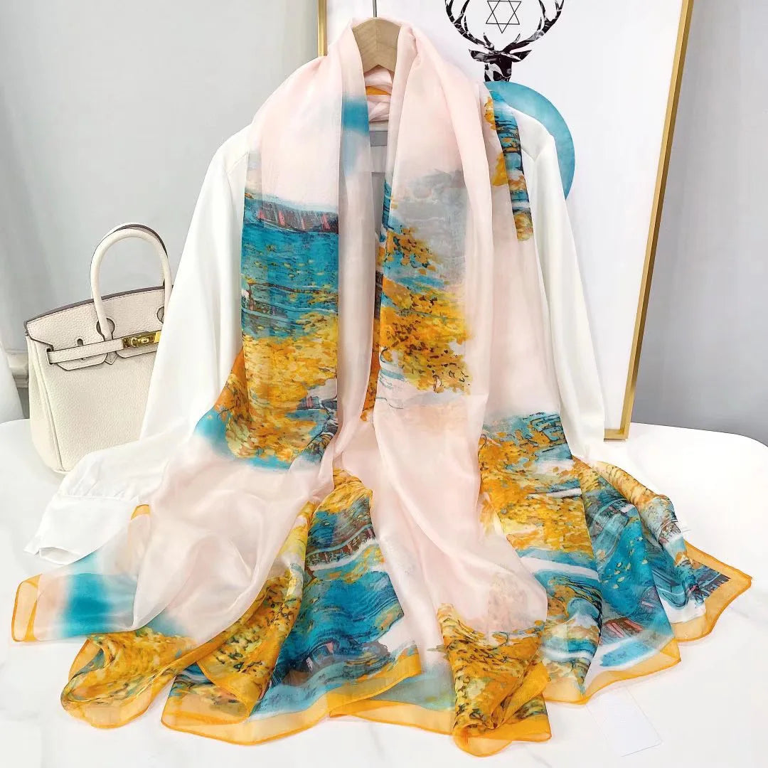Ismerie – Vibrant and Stylish Chiffon Scarf
