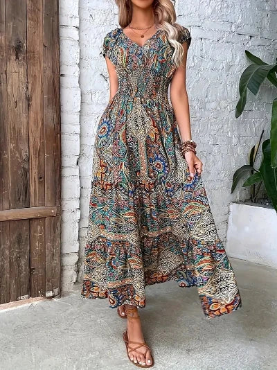 Nette – Stylish Boho Maxi Dress