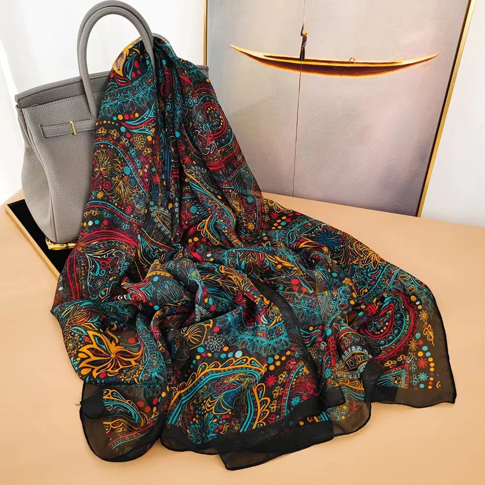 Ismerie – Vibrant and Stylish Chiffon Scarf