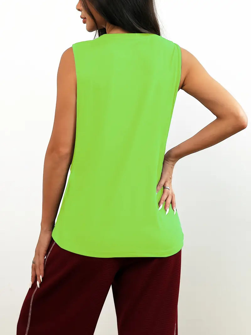 Vexis – Stylish, Sleeveless, Loose-fitting Tank Top